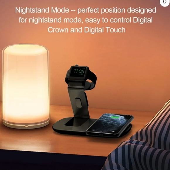 LAX DC 5V / 2A DC 9V / 1.67A Fast Wireless Charger for Apple iwatch/ Phone. - Picture 7 of 12